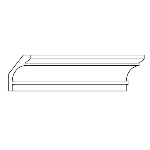 LCD8506 = CO686, PM615, 4 7/8"h x 3"d LCD Crown Mouldings White River Hardwoods   