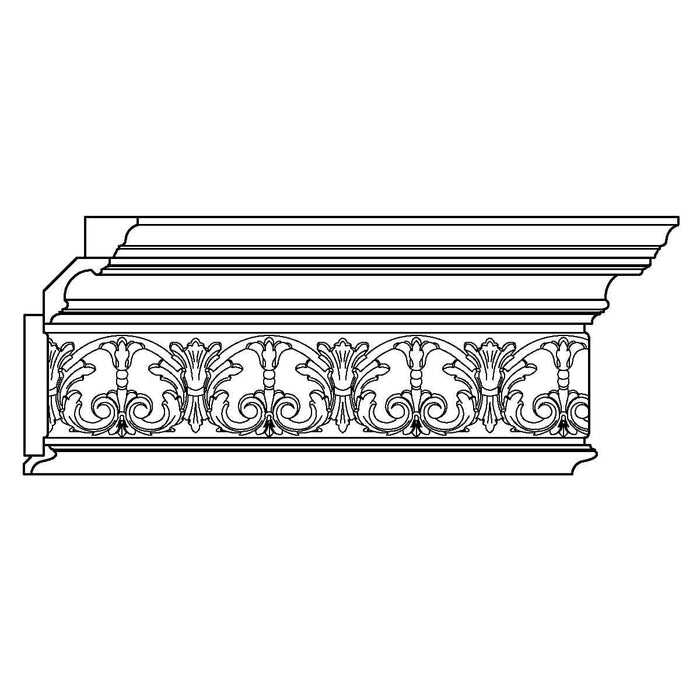 LCD - TC150, CO713, FR8980, PM580, 11"h x 4 7/8"d LCD Crown Mouldings White River Hardwoods   