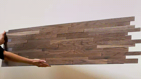 Dakar, 5 sq.ft. panel, 13 1/2 x 53 1/2, Red Oak