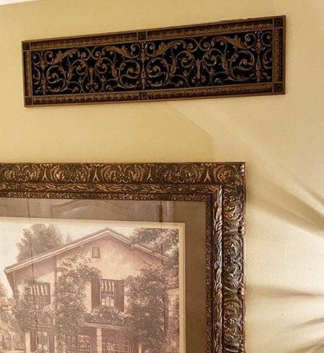 Louis XIV style grille for Duct Size of 10"- Please allow 1-2 weeks.
