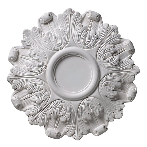 Ring of Acanthus , 4 3/4" center, 16 h' dia. x 1"d, Plaster, Made To Order, Minimum Order Amount $300 Plaster Medallions White River Hardwoods   