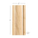 Traditional Pilaster Large, 3''w x 3/4''d x 8' length, Resin is priced per 8' length Carved Mouldings White River Hardwoods   