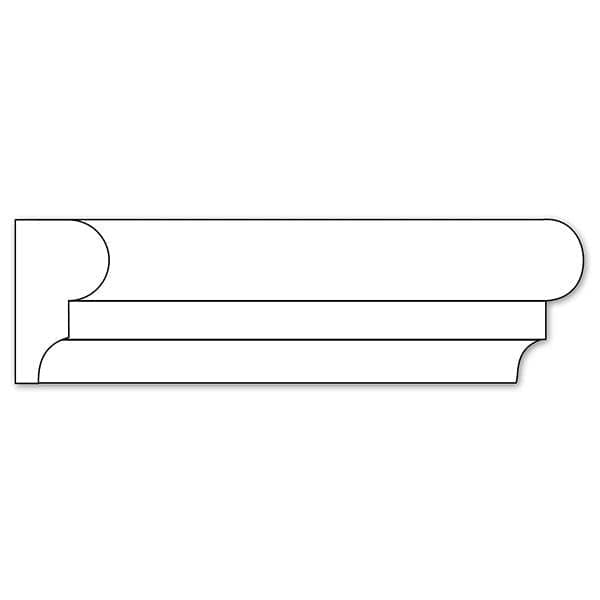 Traditional Panel Moulding, 1 3/4''w x 1''d — White River Hardwoods