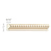 Small Beads (Repeats 1/4), 1"w x 9/16"d Panel Mouldings White River Hardwoods   