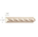 Large Rope (Repeats 1 1/4), 1 1/2''w x 7/8''d Panel Mouldings White River Hardwoods   