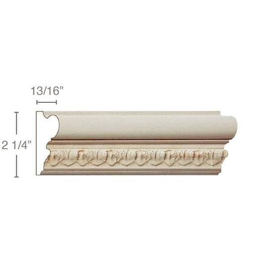 Petite Acanthus, 2 1/4"w x 13/16"d Panel Mouldings White River Hardwoods   