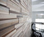 San Francisco, 25 sq.ft. per box, 12 x 60, Mix of 14 wood species Decorative Wall Panels Finium   