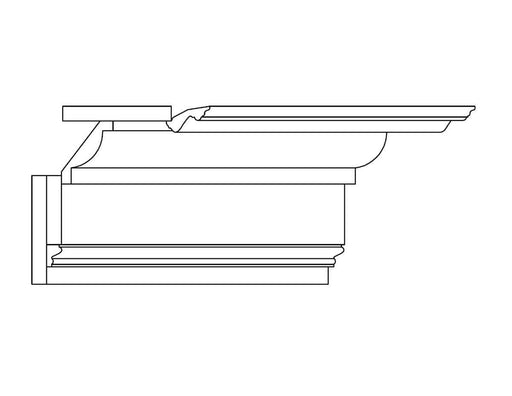 LCD - PM577, DS1X6, CR881, DS1X4, PM530, DS1X6, 9"h x 9"d LCD Crown Mouldings White River Hardwoods   