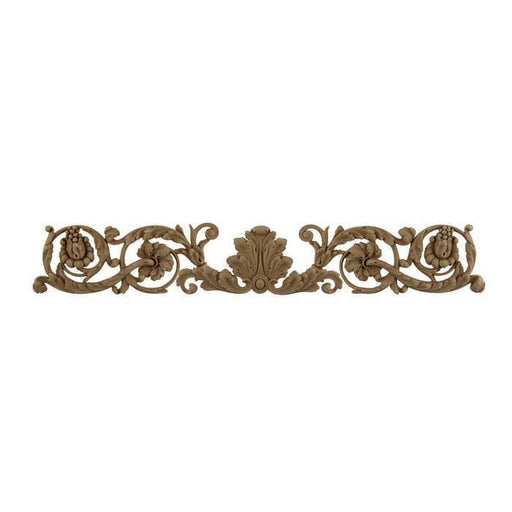 Louis XVI Horizontal Design Onlay, 26 3/4"w x 4 1/4"h x 3/8"d, Made To Order, Minimum Order Amount $300 Onlays - Composition Ornament White River Hardwoods   