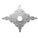Italian Medallion, Plaster, 38 1/2"w x 32"h x 11/16"d, Made To Order Medallions - Plaster White River Hardwoods   