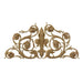 Italian Fleur de Lis Design, 25 3/4"w x 11 3/4"h x 3/8"d, Made To Order, Minimum Order Amount $300 Onlays - Composition Ornament White River Hardwoods   