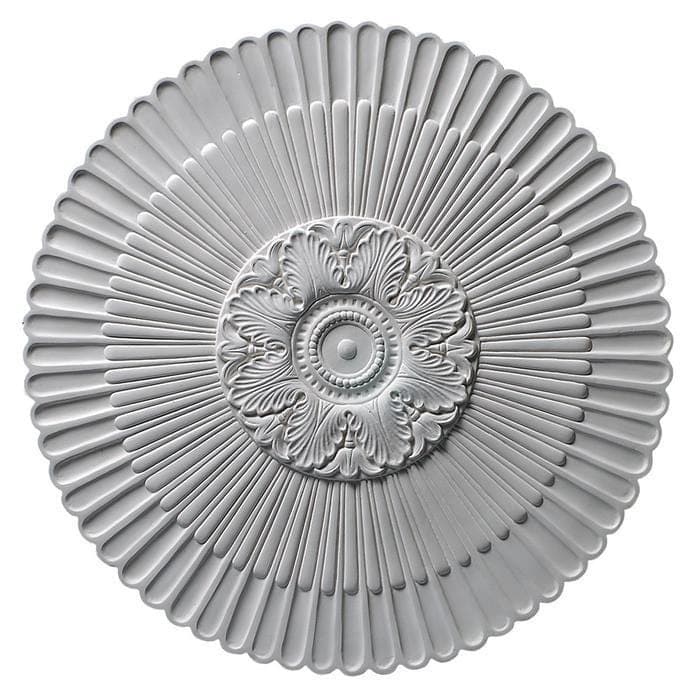 Fluted Medallion, 30'' x 1'', Made To Order, Minimum Order Amount $300